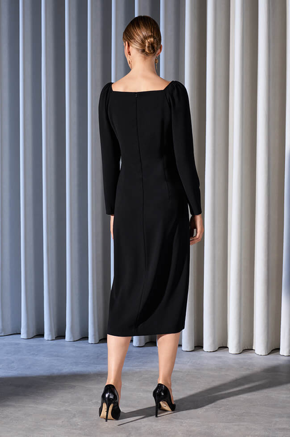 51495 Платье женское (черный)