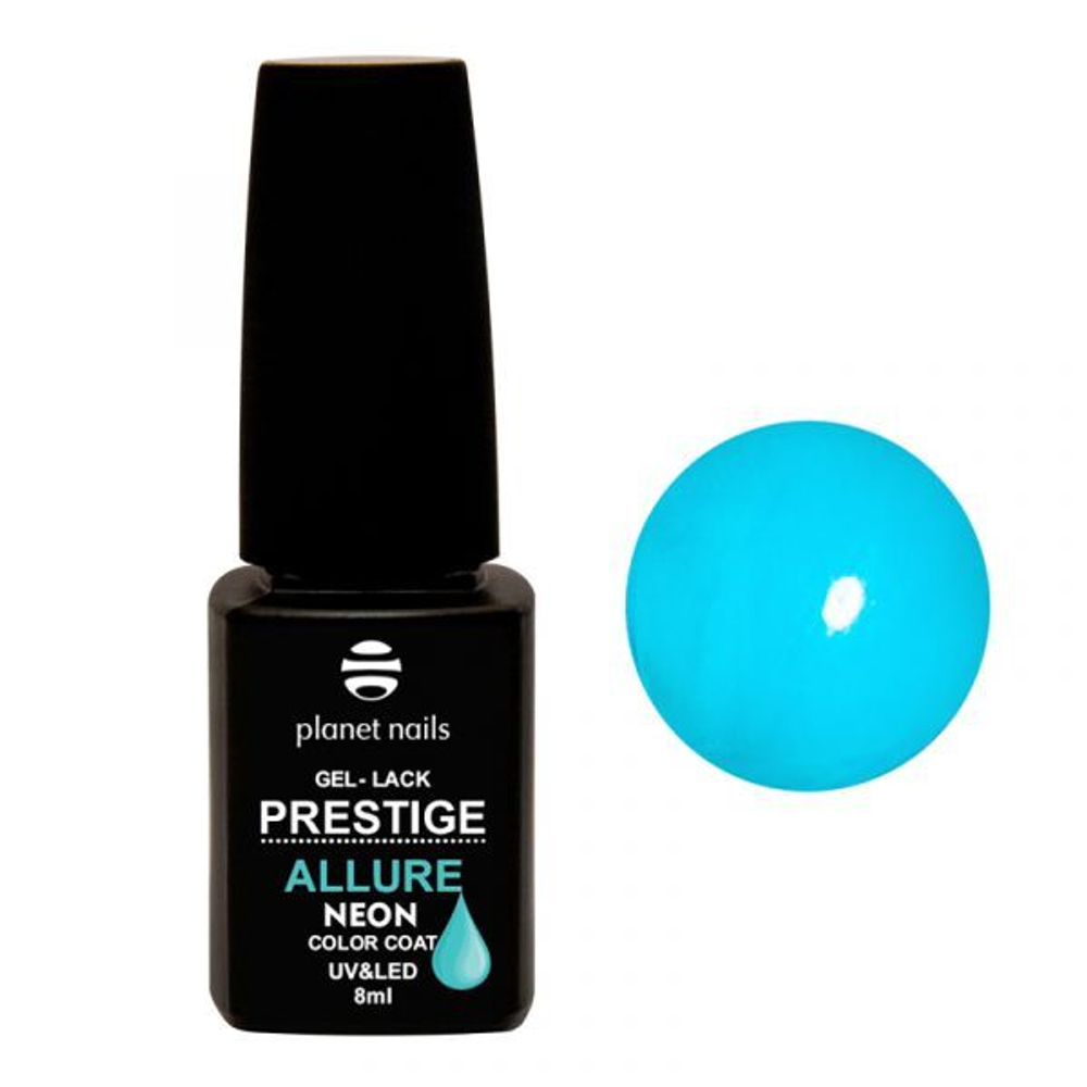 Planet Nails Гель-лак "PRESTIGE ALLURE" Neon Collection - 686, 8 мл