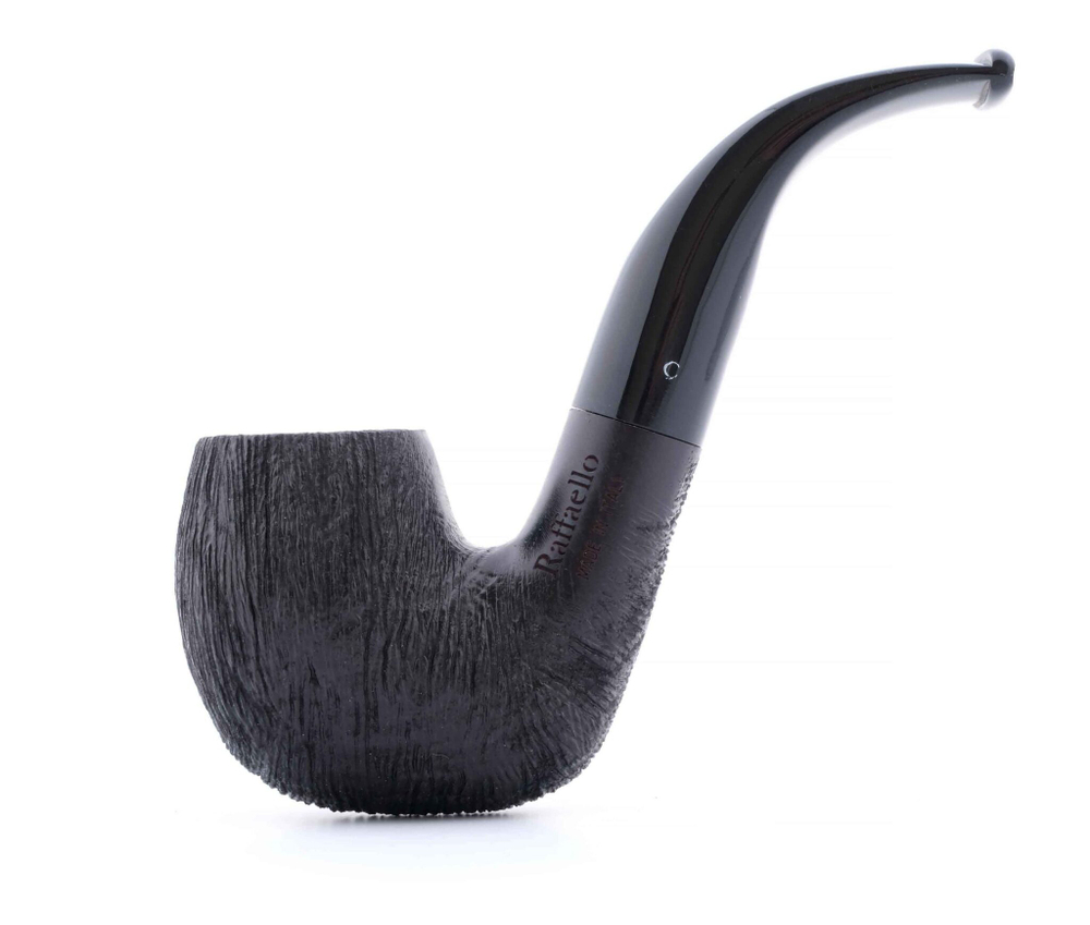 Трубка Barontini Raffaello Pettinata Black, Форма 111