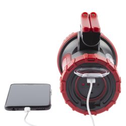 Светодиодный фонарь ЭРА PA-704 прожекторный аккумуляторный IP65 powerbank поворотная рукоять с раскладными подставками