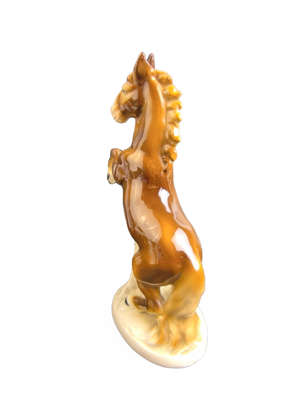 Фарфоровая статуэтка "Конь на дыбах" Grafenthal