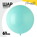 Шар латексный Macaron Стандарт 61 см (Тиффани)