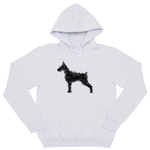 Толстовка "Доберман - штрихи"