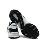 Кожаные кроссовки lux finesse monogram Karl Lagerfeld - черный(KL53165C)