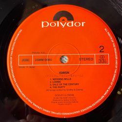 Винтажная виниловая пластинка LP Godley Creme Ismism (Япония 1981) (Без Оби)