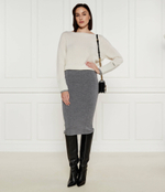 Шерстяной свитер EUROPEO Pinko - экрю(104467 A277)