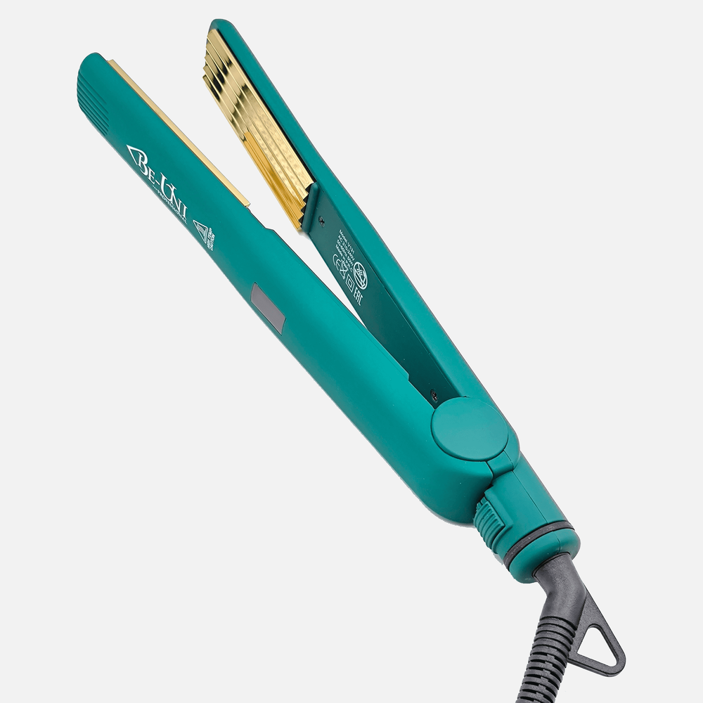 Щипцы-гофре 25 мм BE-UNI V131 Gold титановые 60-230°C