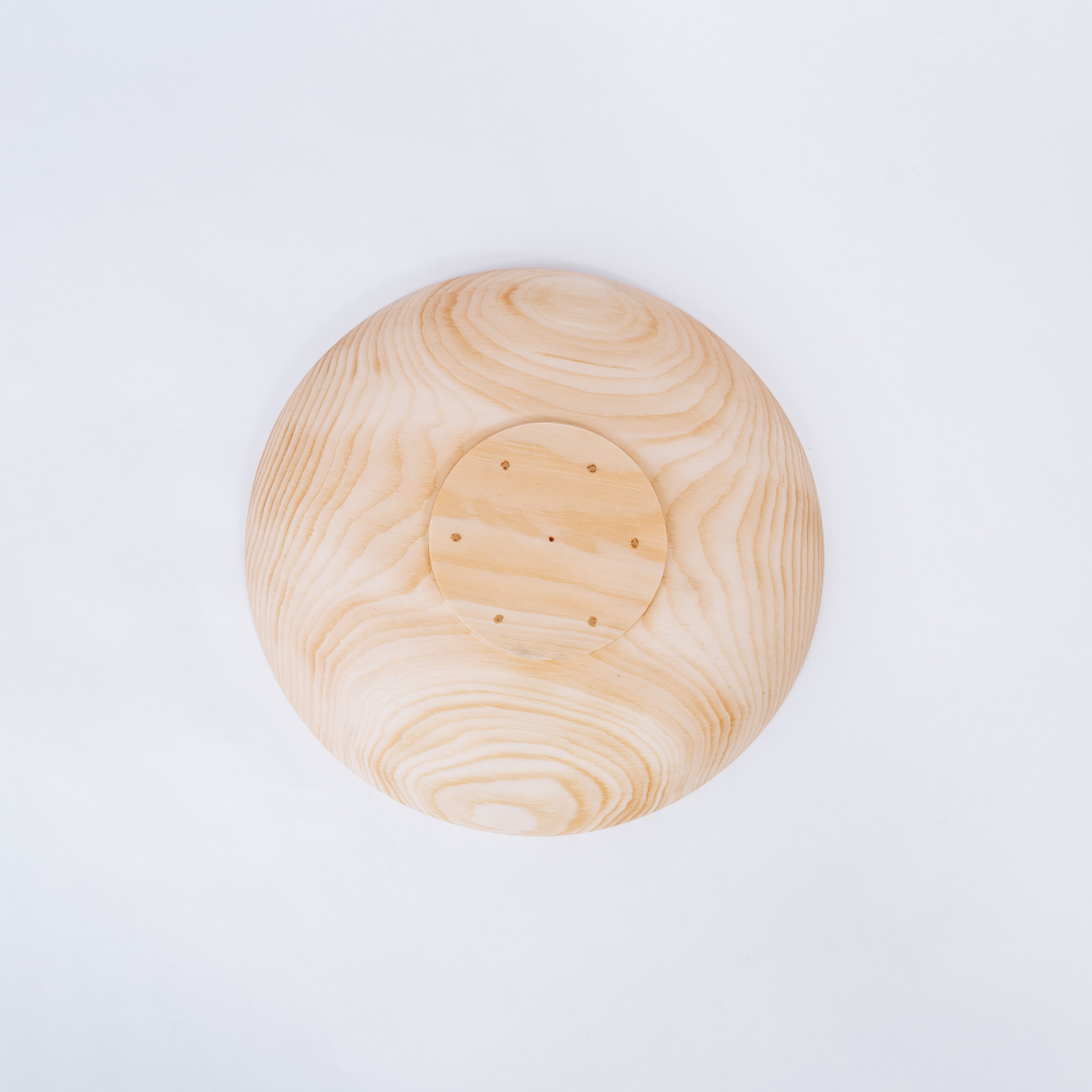 Деревянная тарелка блюдо Art of Siberia из сибирского кедра T104