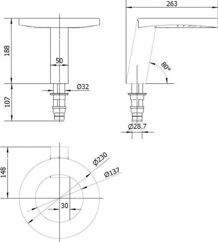 Сушилка сенсорная многофункциональная 1200 W алюминий CONCEPT3 01901.N чёрный