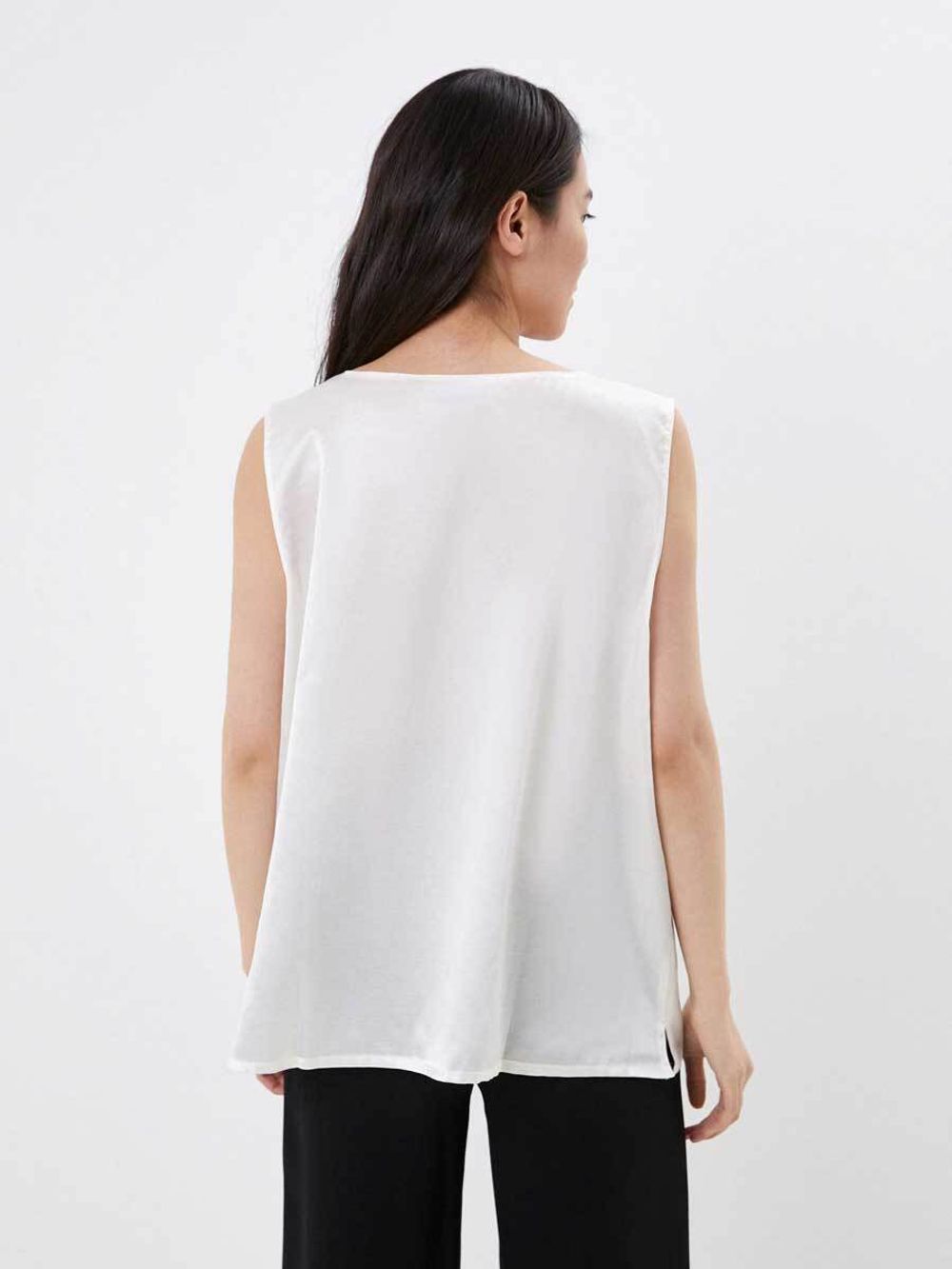 Шелковая майка