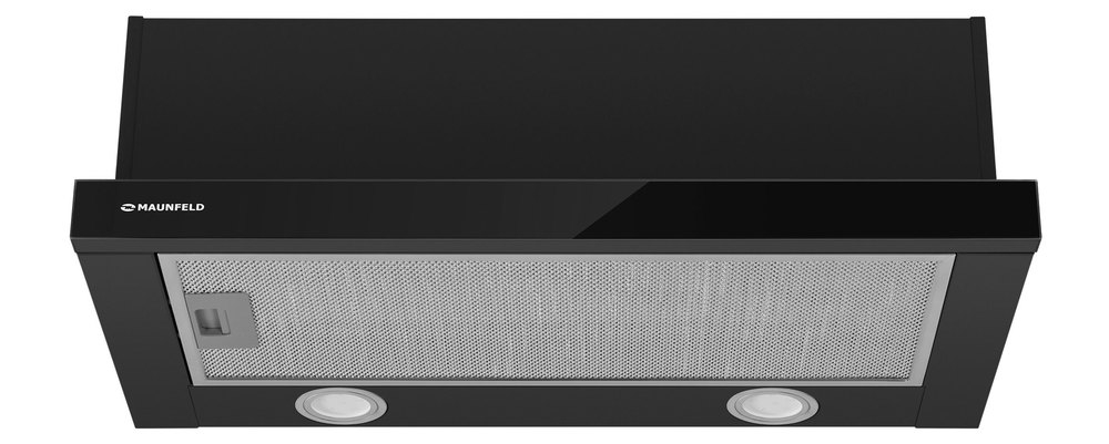 Встраиваемая вытяжка Maunfeld VS LIGHT 60 BLACK GLASS B