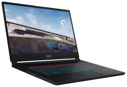 Ноутбук MSI Stealth 17M A12UEK, Core i5-1240P,1.7 GHz,17.3" FHD (1920*1080),144Hz,DDR4 16GB (8GB*2),512GB M.2 PCIe SSD,RTX3060 Max-Q GDDR6 6GB,Core Black,1y,Win11Home 9S7-17R111-041