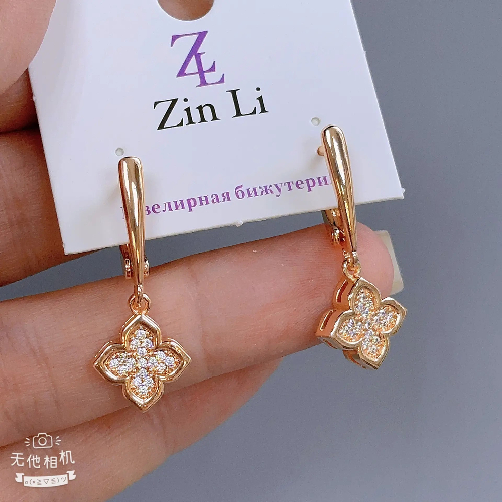 Серьги ZinLi - арт183