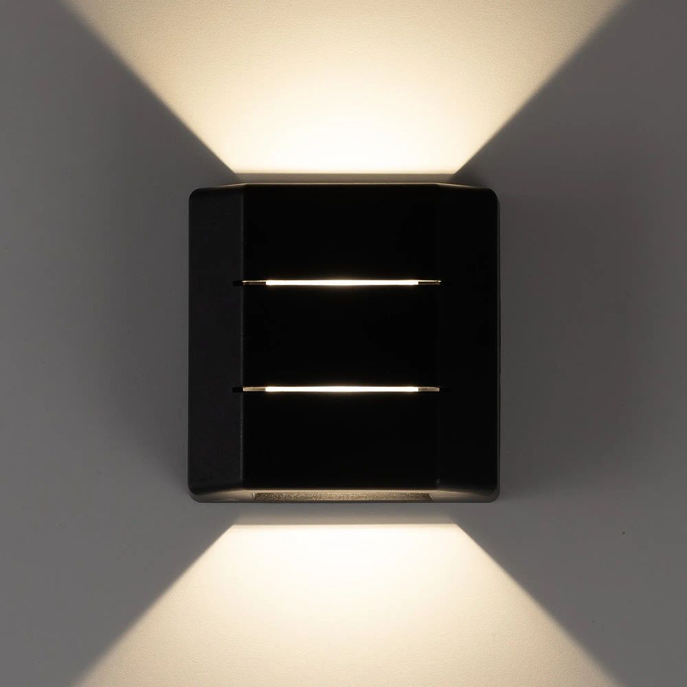 Citilux STELS CLU0731 LED Уличный настенный светильник Чёрный