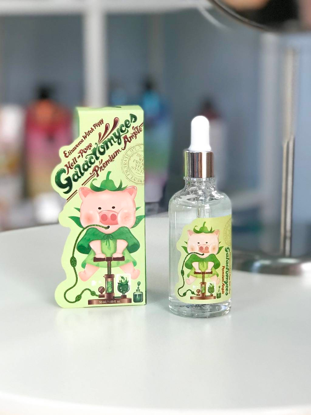 Elizavecca. Сыворотка для лица с 97% экстрактом дрожжевых грибов Witch Piggy Hell-Pore Galactomyces