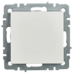 BRITE Выключатель 1-клавишный проходной 10А ВС10-1-6-БрБ белый IEK