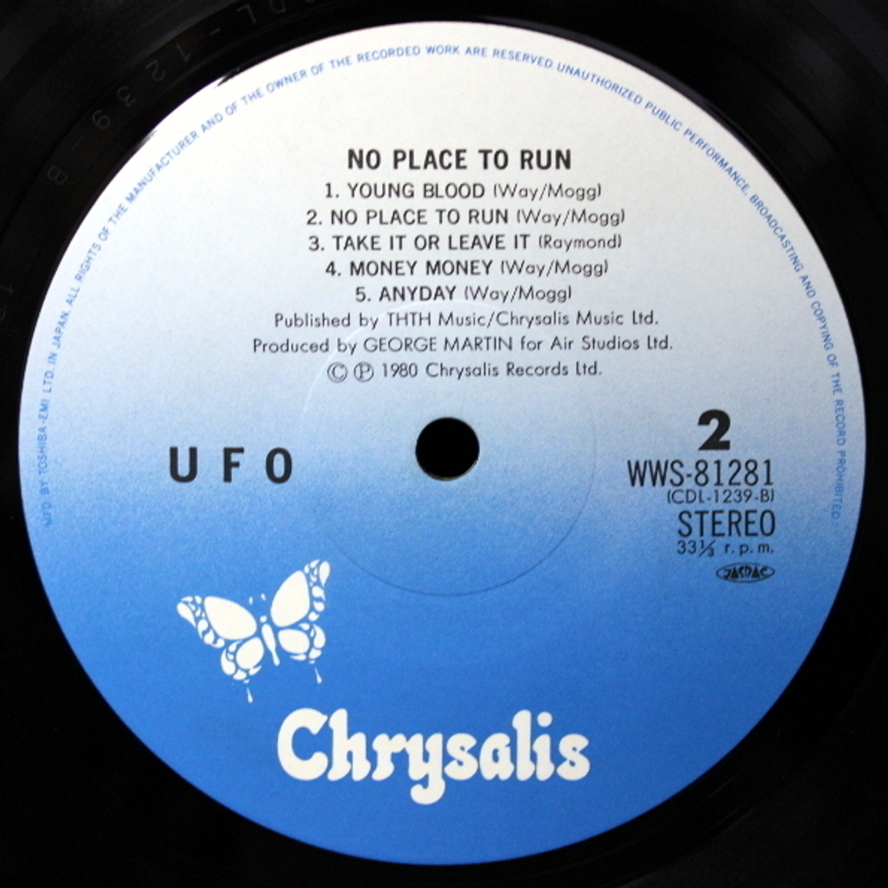 UFO / No Place To Run (LP)