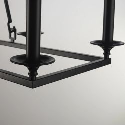 Citilux Маркиз CL471265 Люстра замковая подвесная Чёрная