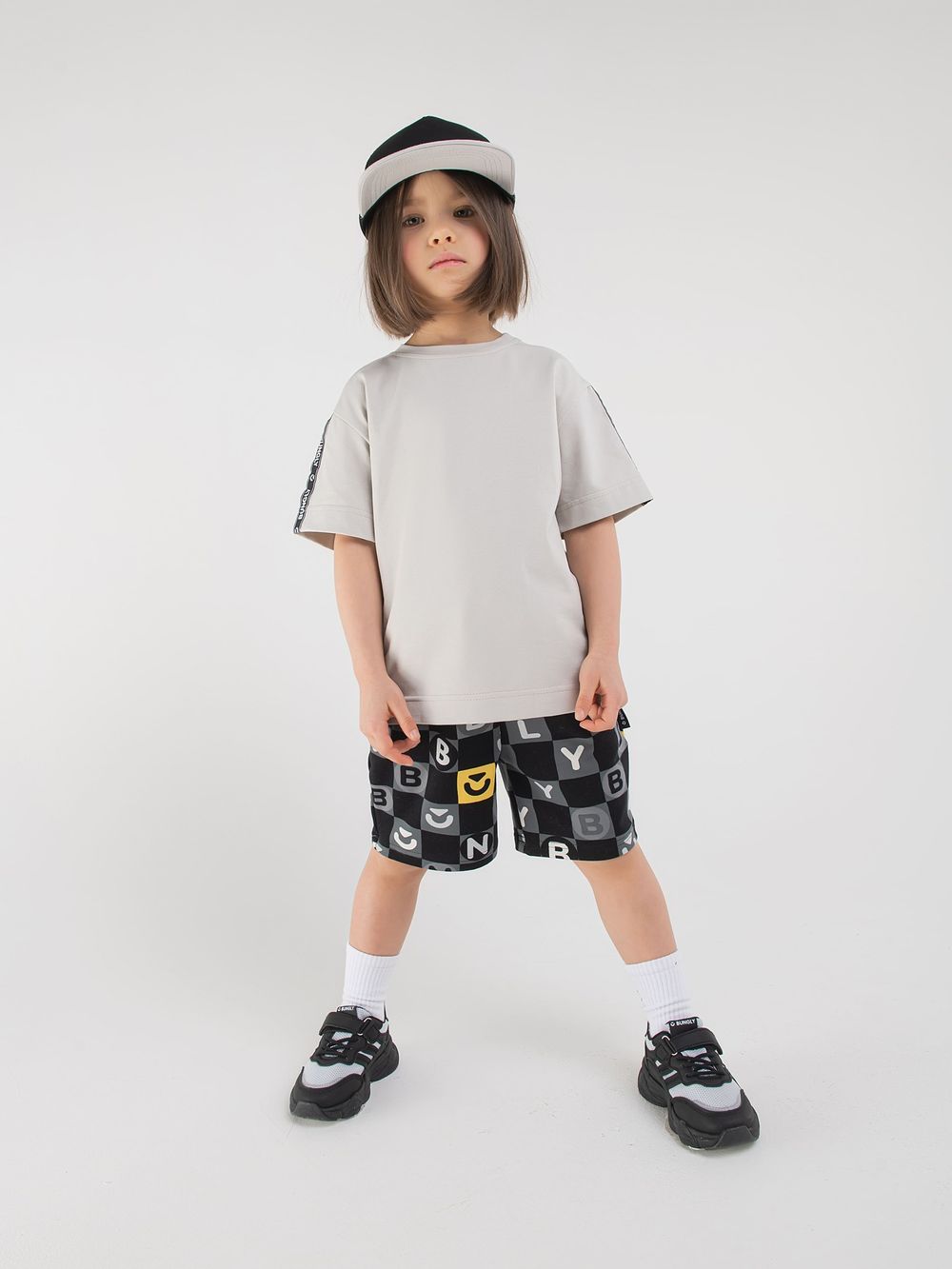 Кроссовки "Уголь/Тофу"