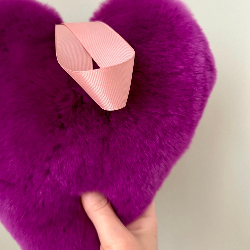 сердце из меха