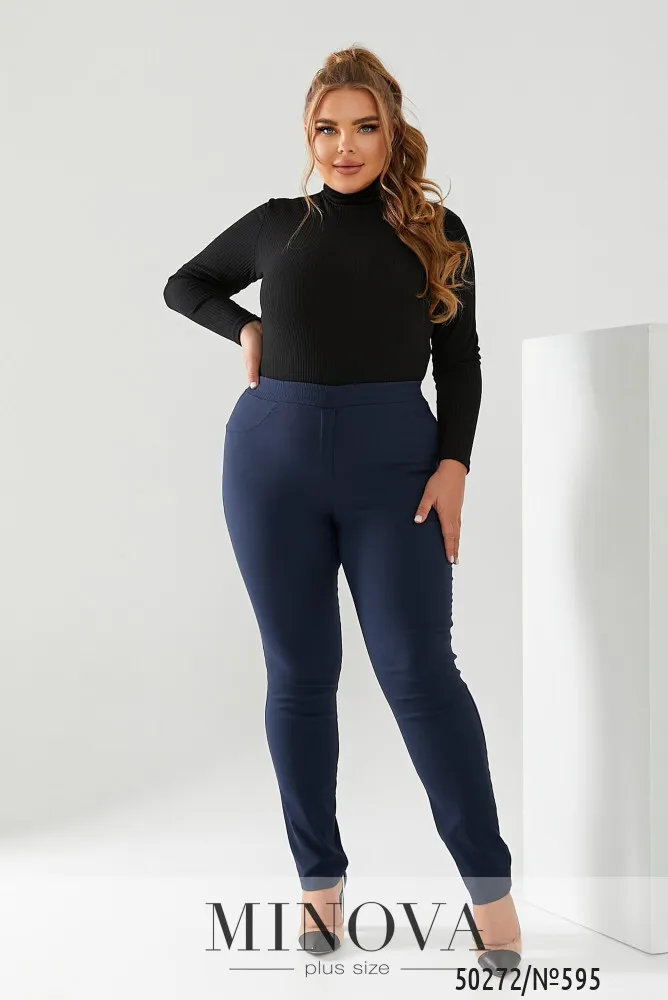 Брюки 595-синий Minova