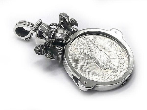 Подвеска из серебра Coin of Winner AZP-011