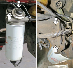 топл. фильтра, 2 мм, сталь. для Kamaz Компас 9 2023-н.в., Motodor.27717