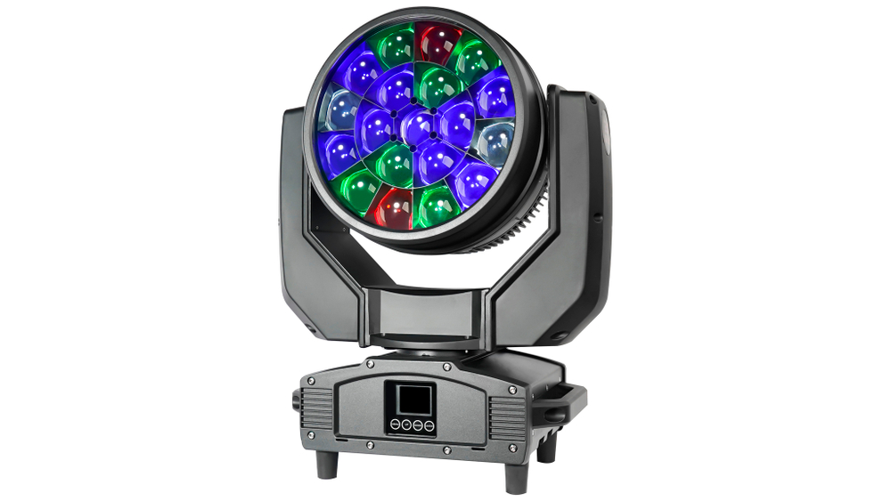 Голова полного вращения IP65 19x40W Wash Zoom Moving Head