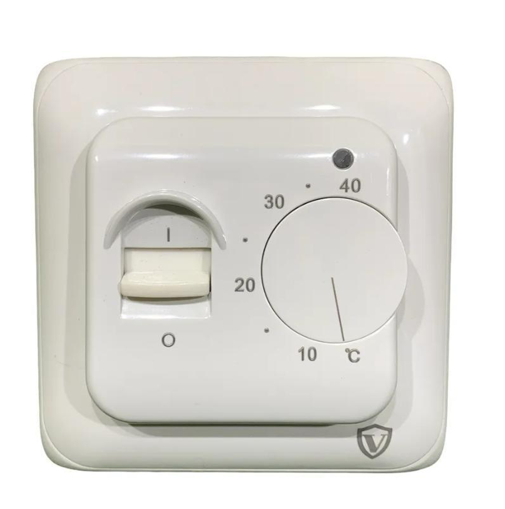 Термостат комнатный мех. с датчиком теплого пола VIEIR VR295