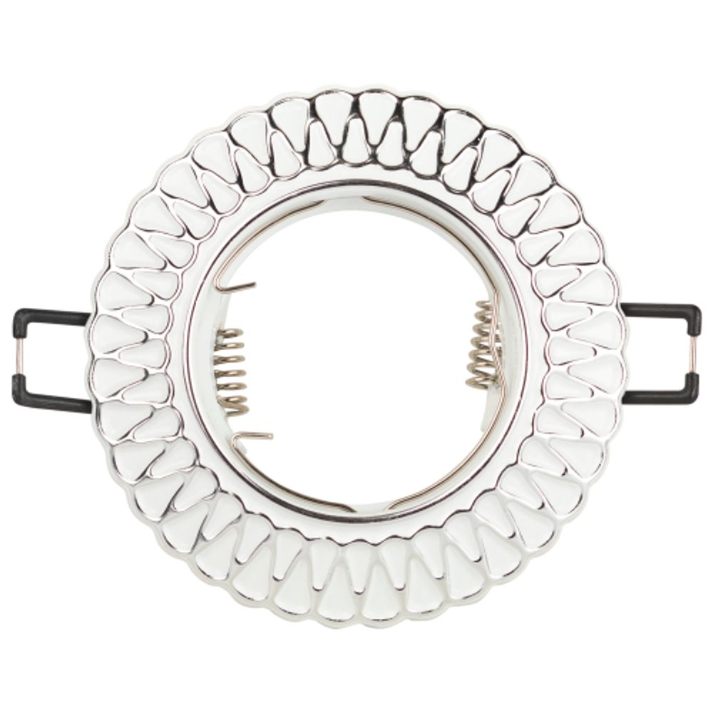 Светильник встраиваемый штампованный ЭРА ST4 CH/WH /1 под лампу MR16 GU5.3 белый