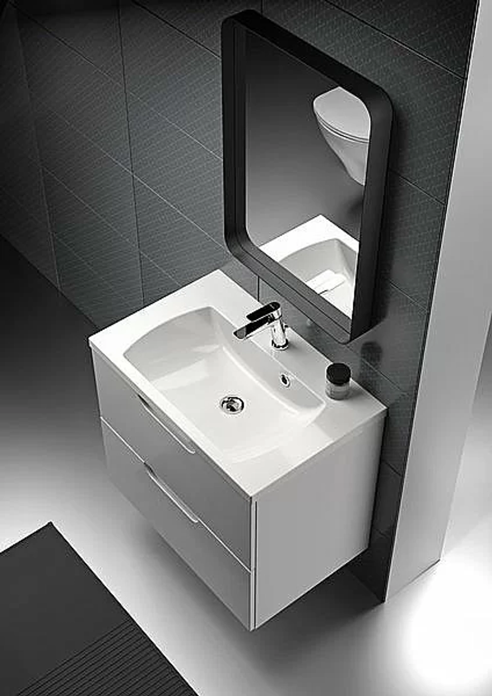 Зеркало Ravak STRIP I 60 X000001570 черное