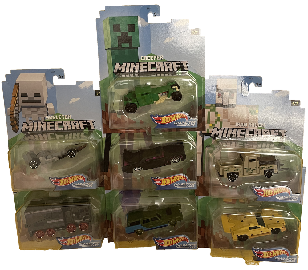 Hot Wheels Minecraft Character Set (2020)