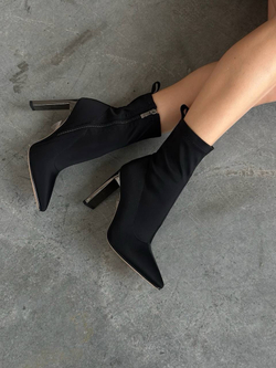 Ботильоны из эко замши