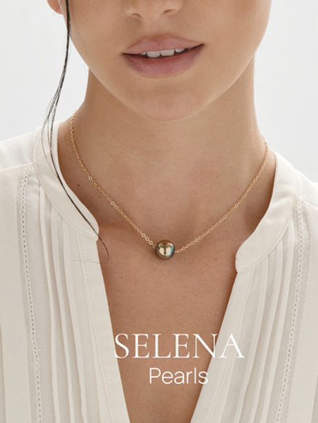 91003854 Колье Selena Pearls