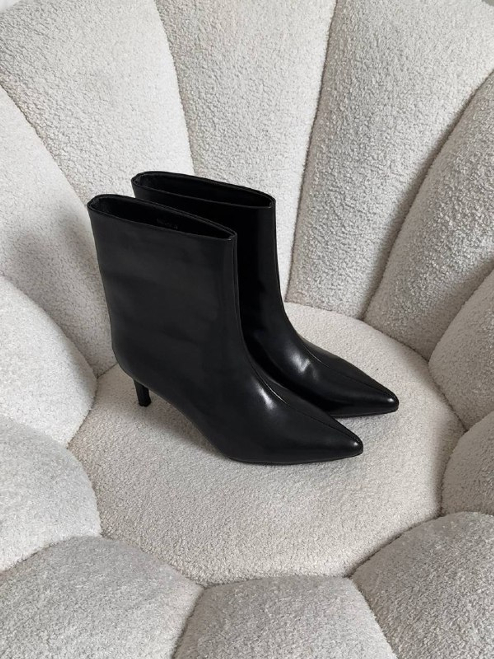Ботильоны из натуральной кожи