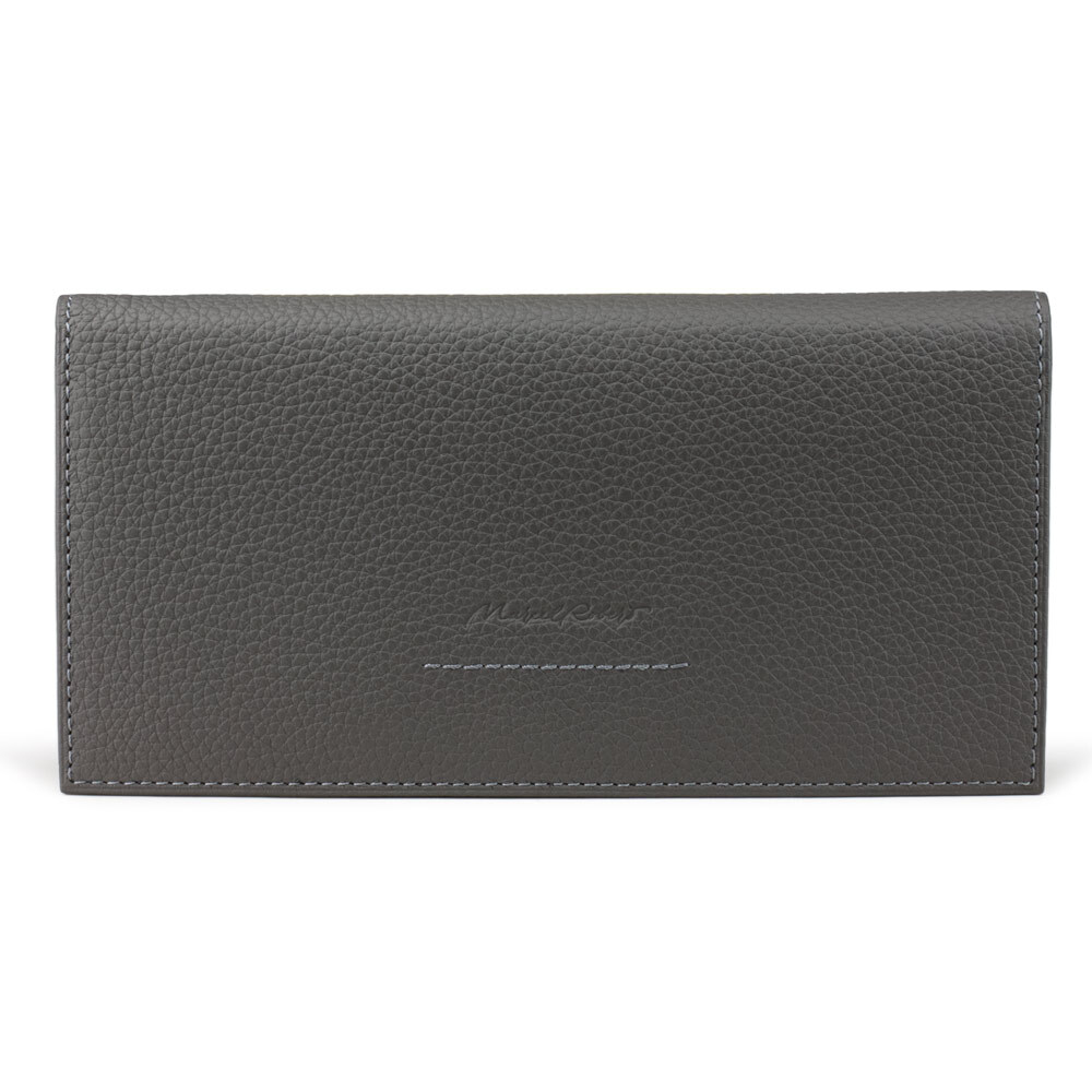 Кошелек Eclair из кожи теленка, серого цвета