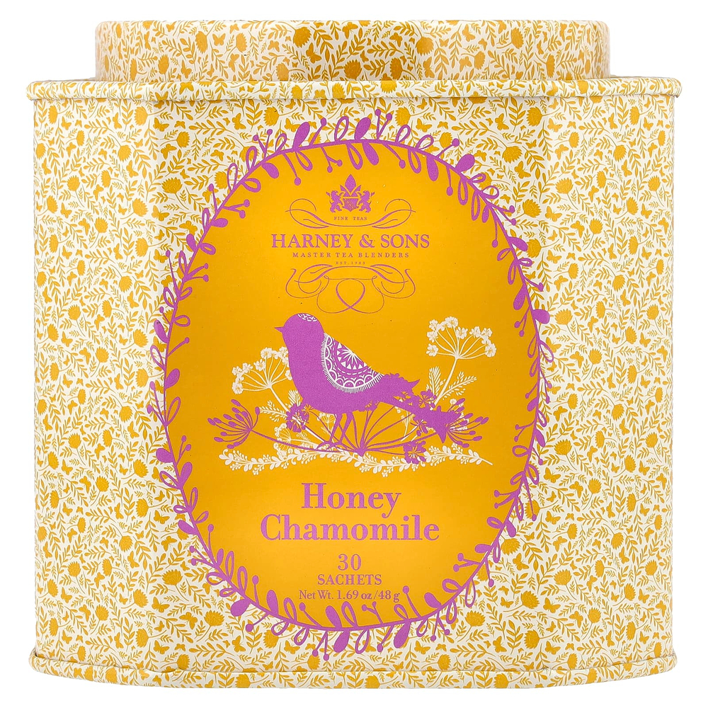 Harney & Sons, мед и ромашка, 30 пакетиков, 48 г (1,69 унции)