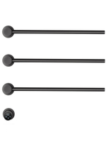 Полотенцесушитель электрический встраиваемый WONZON & WOGHAND HAMBURG, Темный графит (WW-AL313-GM)