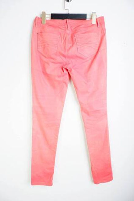 Джинсы яркого цвета, визуально на 46 размер