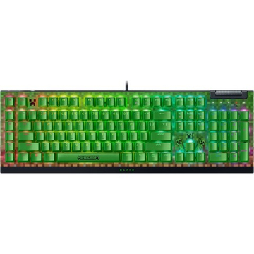 Клавиатура Razer BlackWidow V4 X (Green Switch), Minecraft Edition - US Layout
