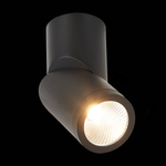 ST650.432.10 Светильник потолочный Черный LED 1*10W 3000K 800Lm Ra&gt;90 38° IP44 D62xH151 165-265V Накладные светильники