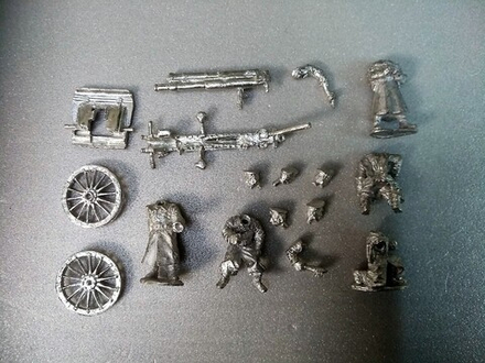 Артиллерия ВСЮР, в шинелях 1