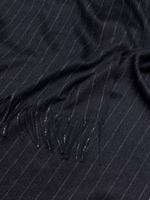 Купон кашемировый Loro Piana темно-синий в полоску