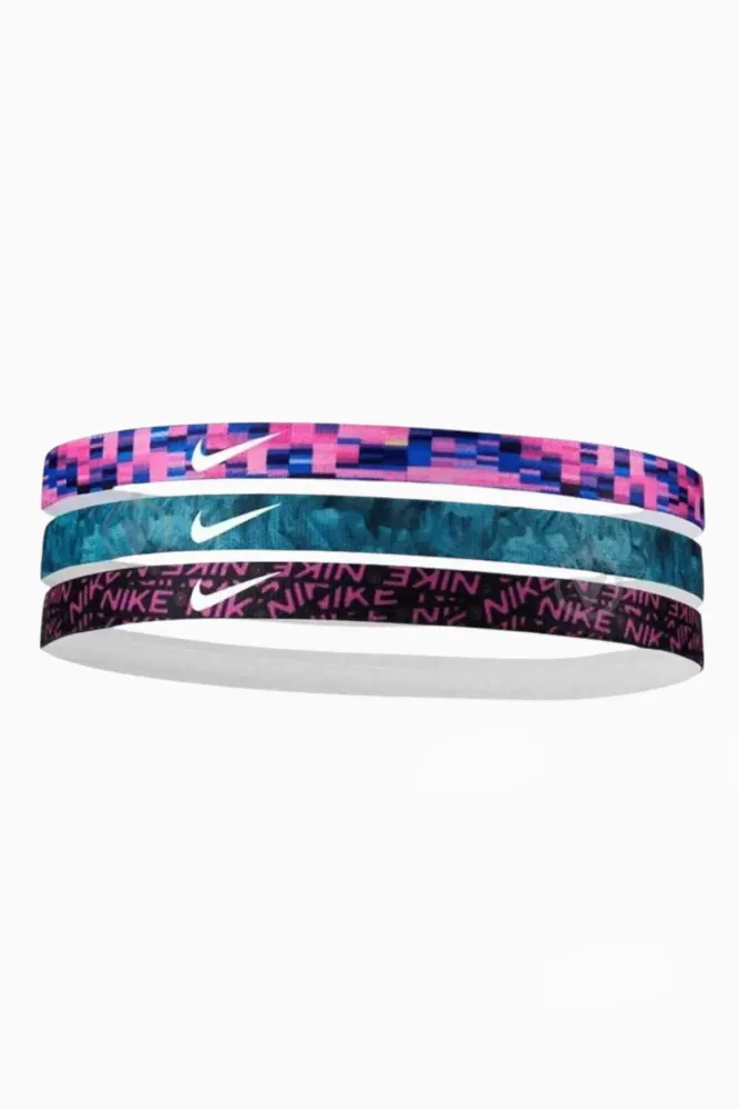 лента для волос Nike Printed 3pack - многоцветный