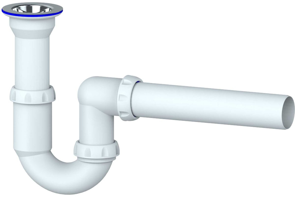 Сифон 1 1/2" с литым выпуском для тюльпана Y110 Unicorn