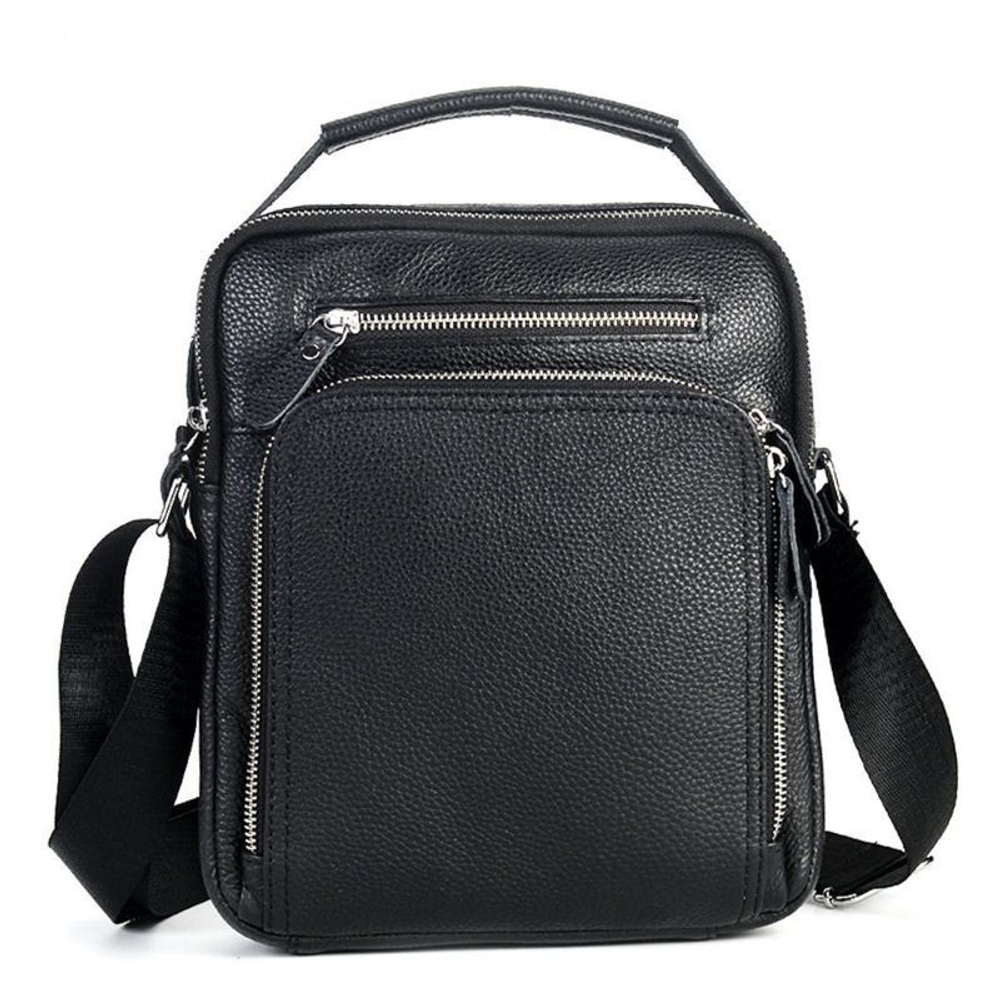 Кожаная сумка на плечо