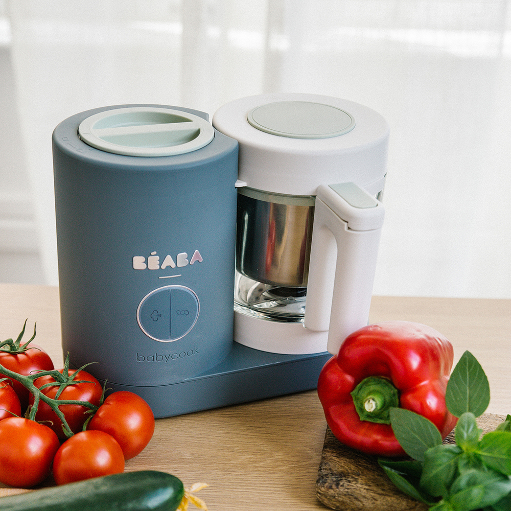 Уцененный товар: блендер-пароварка для детского питания 5 в 1 BEABA Babycook Neo серый
