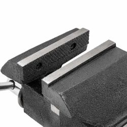 Тиски стальные поворотные с наковальней 3''(80мм) FORCEKRAFT FK-6540303