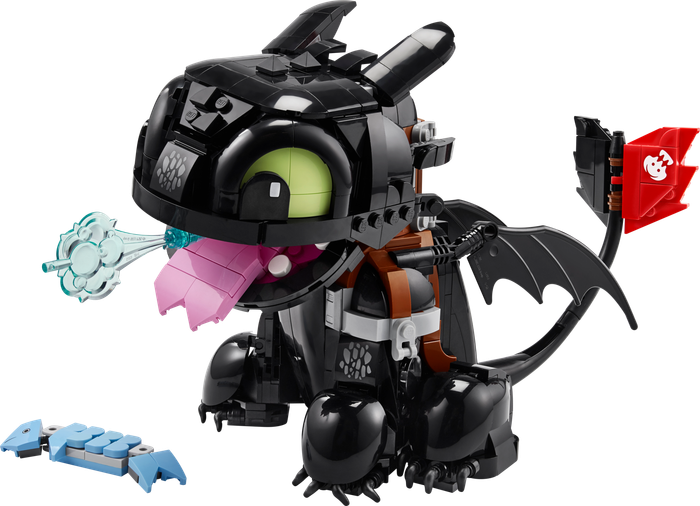 Конструктор Лего Иконс Как приручить дракона Беззубик 10375 | LEGO Icons Toothless 10375 коллекционная 784 детали 18+