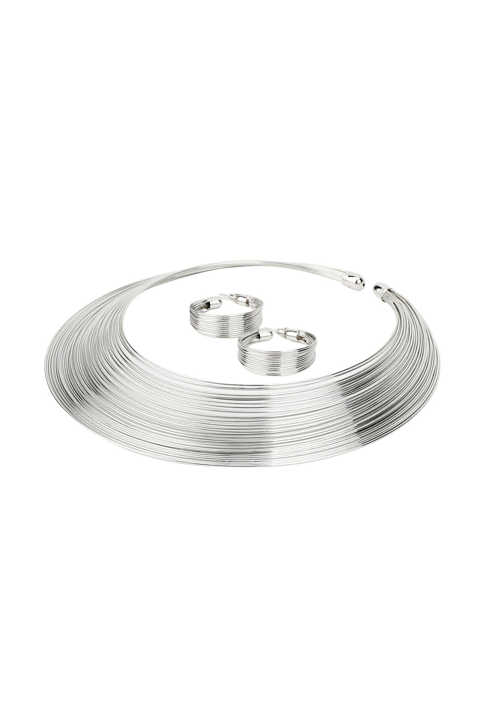 Комплект "Греция" цвет - серебро